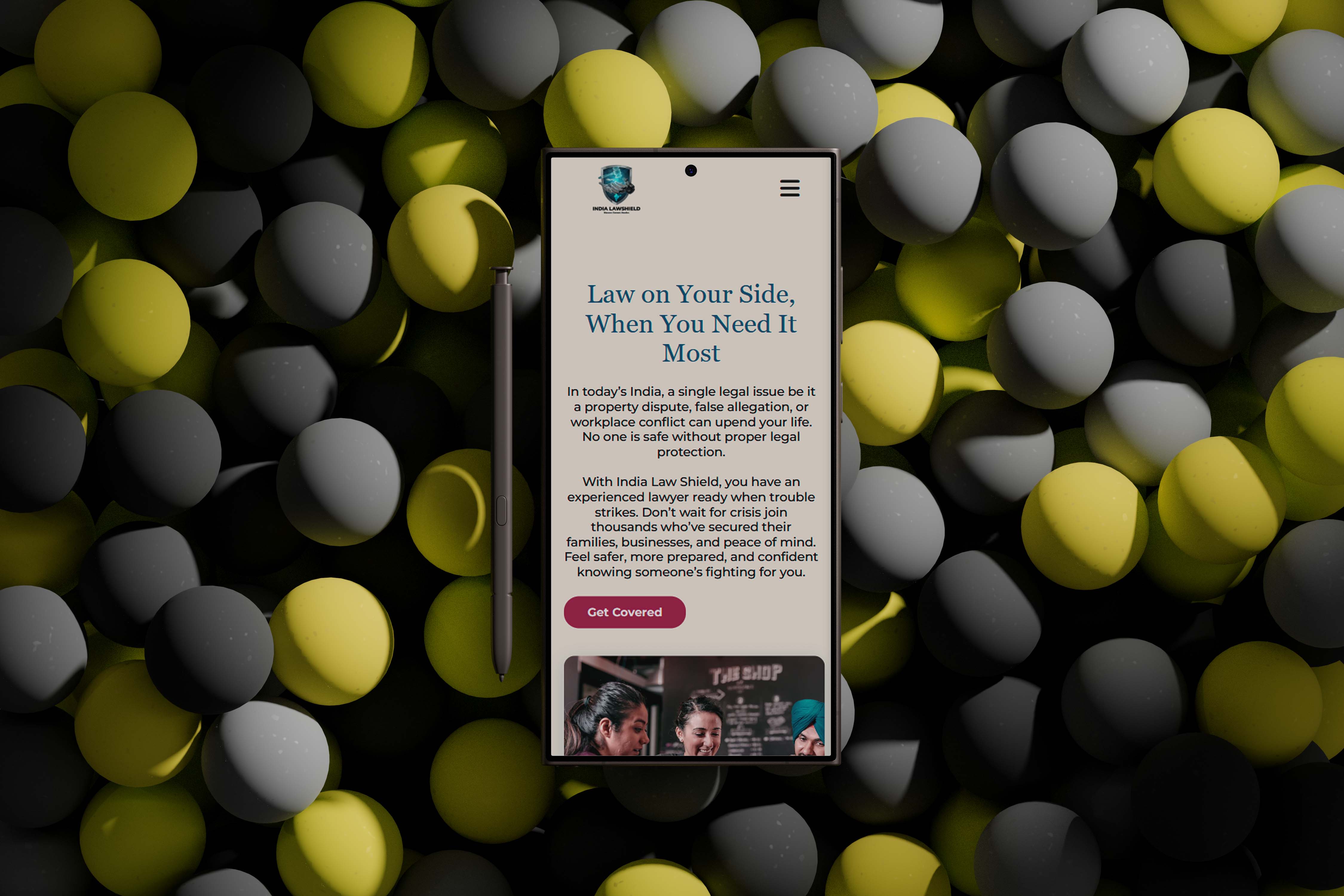 India Law Shield Branding 1